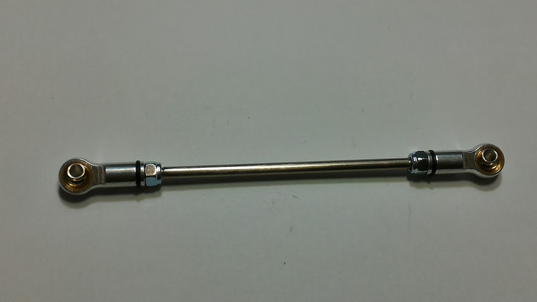 Stainless steel link rod 100~105mm with ball end